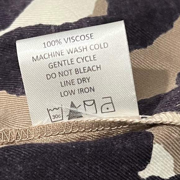 Mud Pie Maybell Animal Print Flounce Dress - Picture 8 of 9